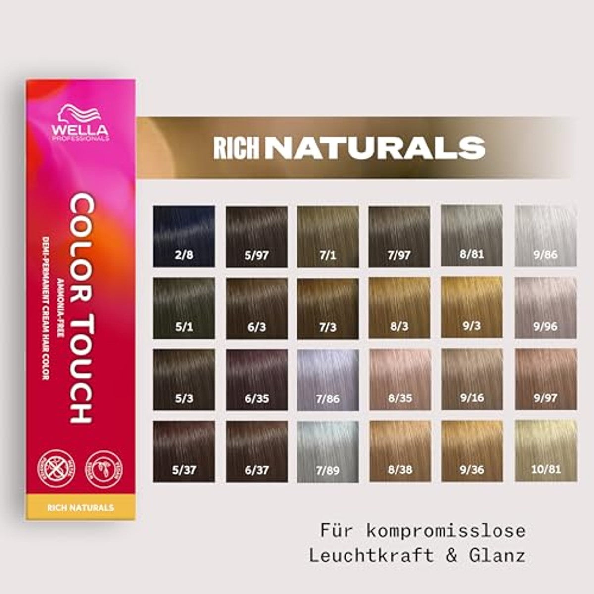 Wella Professionals Color Touch Rich Naturals 7/1 60 ml – Wella Professionals