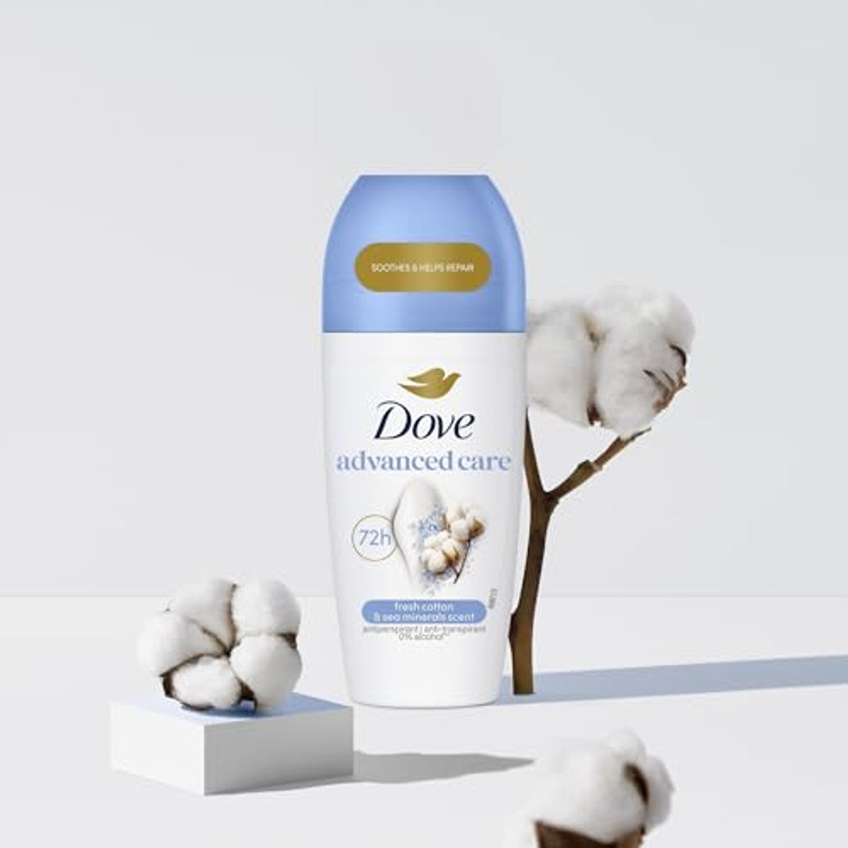 Dove Advanced Care Roll-On Katoen & Zeemineralen 50 ml – Dove