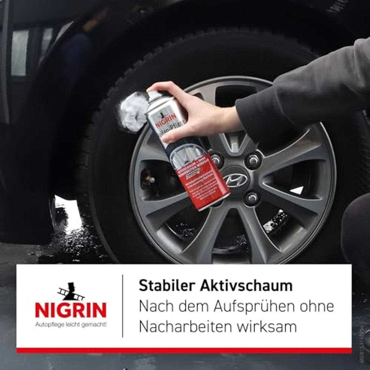 NIGRIN Bandenverzorging Schuimreiniger 500 ml – foto 6