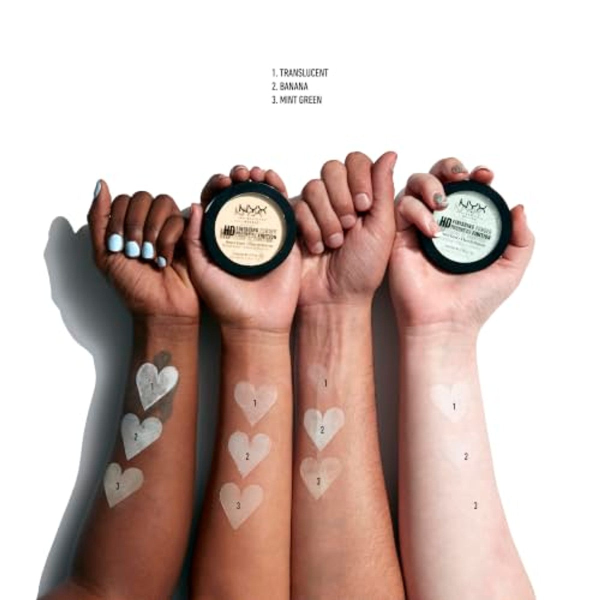 NYX Professional Makeup High Definition Finishing Powder, geperst poeder, perfecte huid, matte afwerking, olieabsorberend, veganistische formule, kleur: doorschijnend – NYX PROFESSIONAL MAKEUP