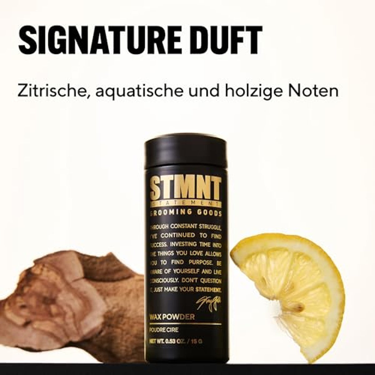 STMNT STATEMENT GROOMING GOODS Wax Powder 15 g | halfmatte afwerking | grip en volume | medium grip | gemakkelijk uitwasbaar | voller haar