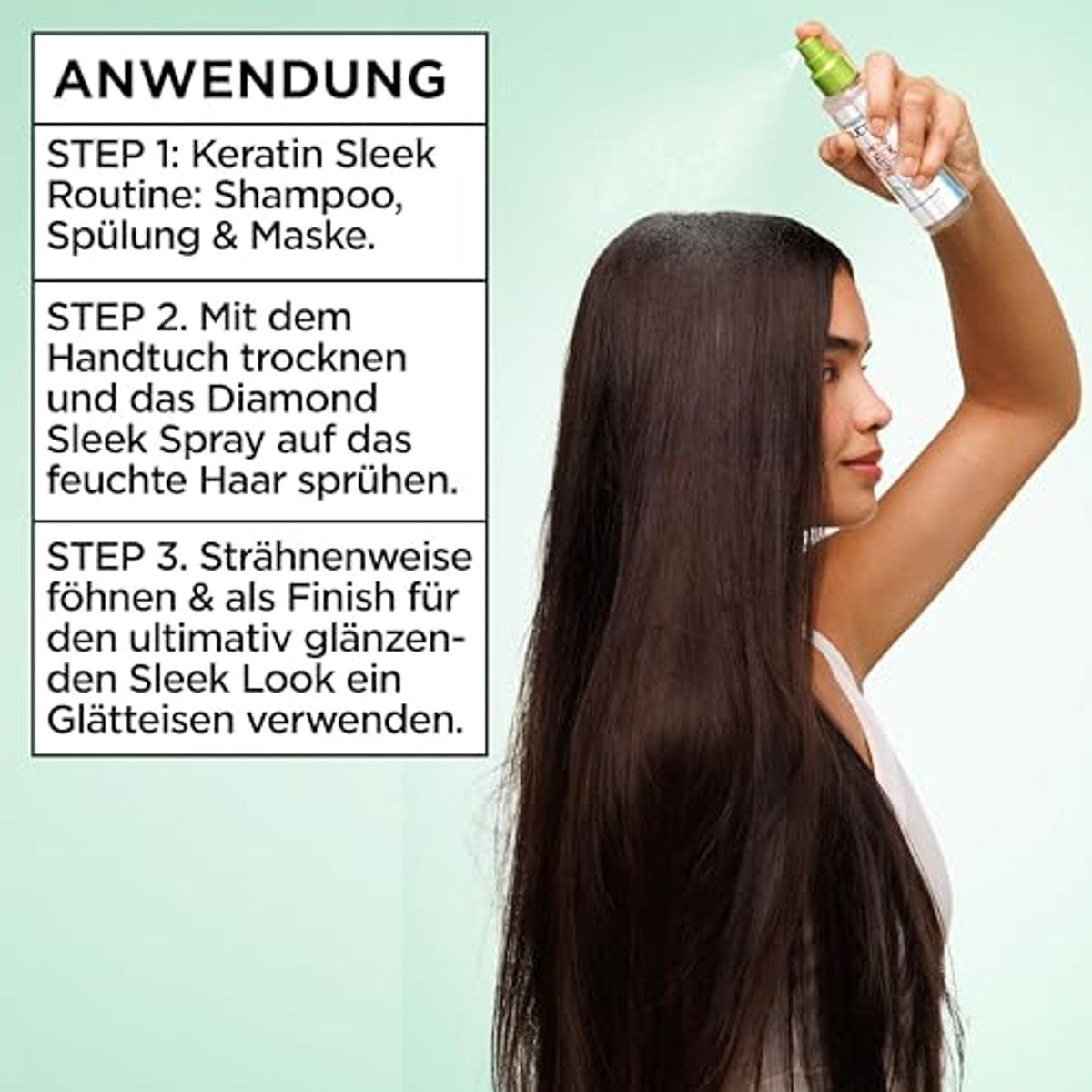 Garnier Fructis Diamond Sleek Shine-Coat spray 150 ml – Garnier