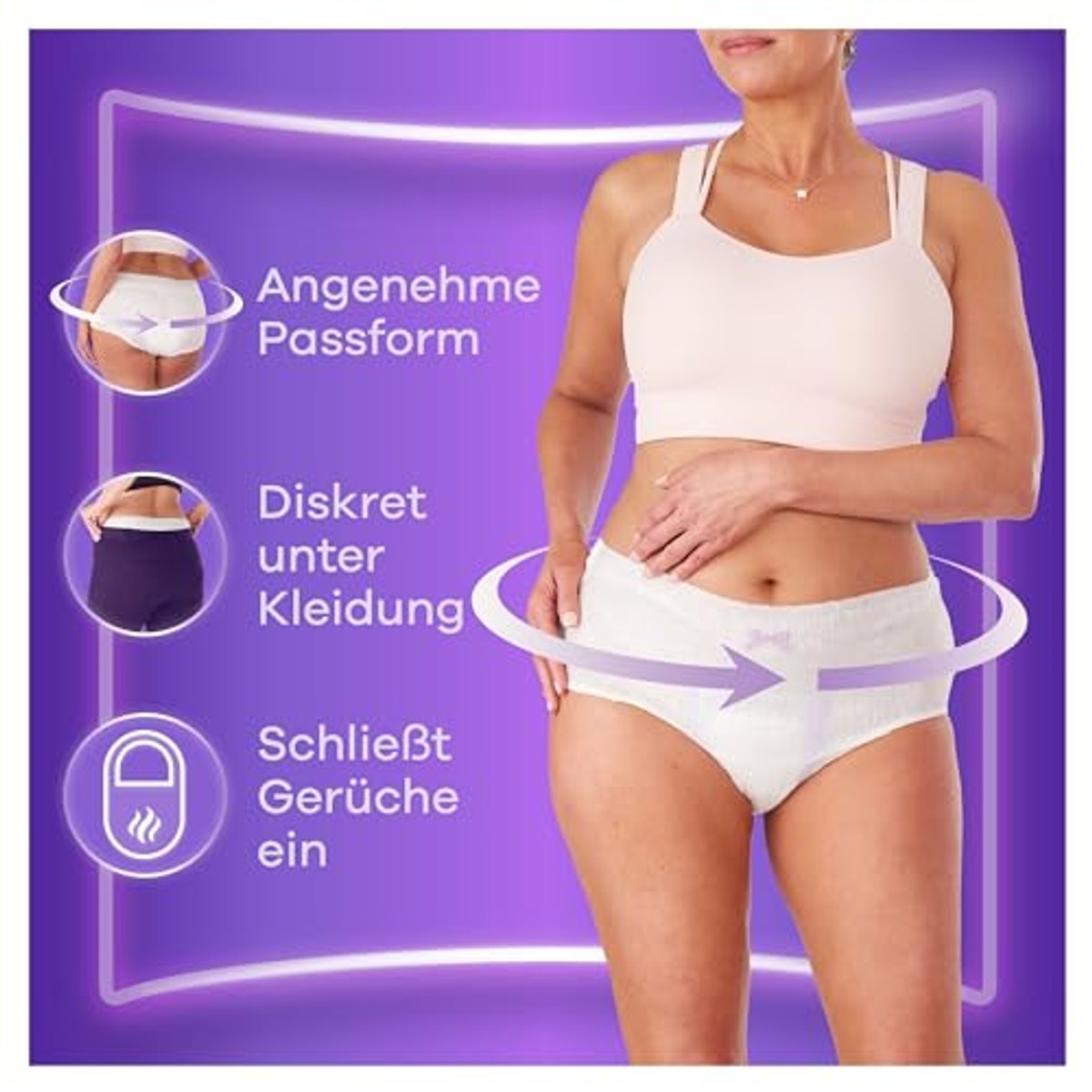 Always Discreet Slipje Plus M 36 slipjes, 4 x 9 stuks – Always Discreet