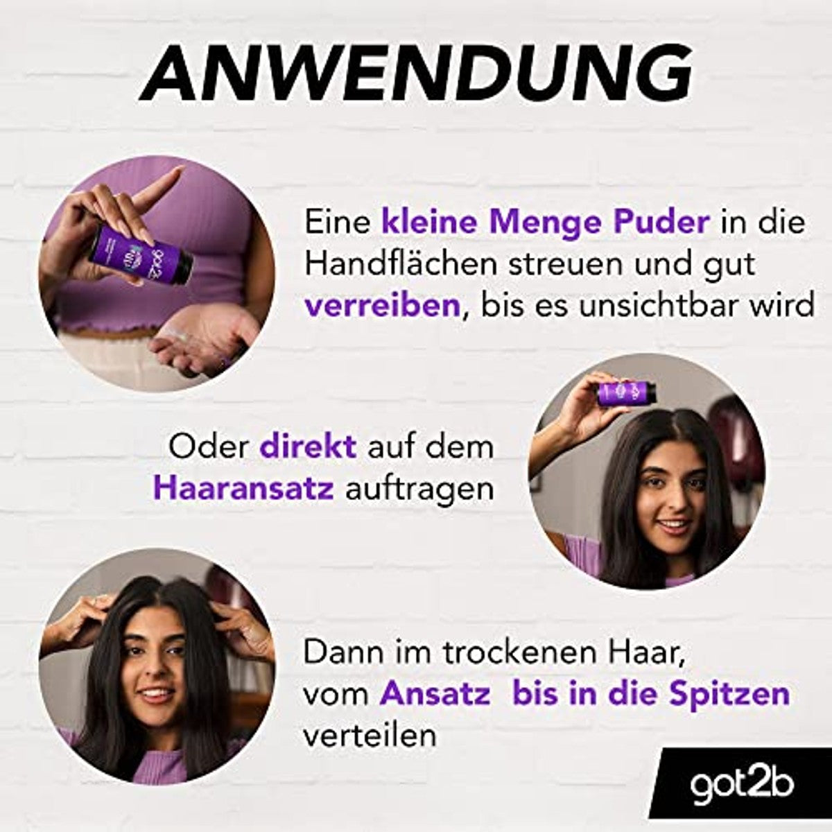 got2b Powderfull Volume Stylingpoeder 3 x 10 g - Voordeelverpakking