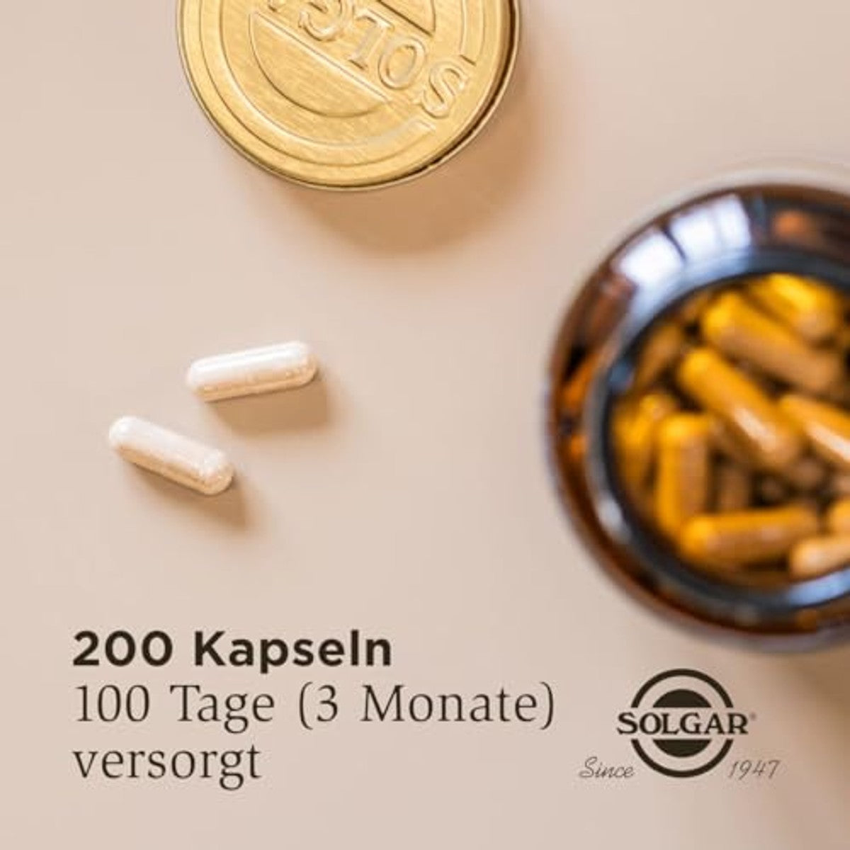 SOLGAR® vlooienzaadschillen 500 mg - bron van vezels - bevordert een gezonde darmfunctie - optimaal voor een gerichte vezeltoevoer - 100 dagen voorraad – SOLGAR