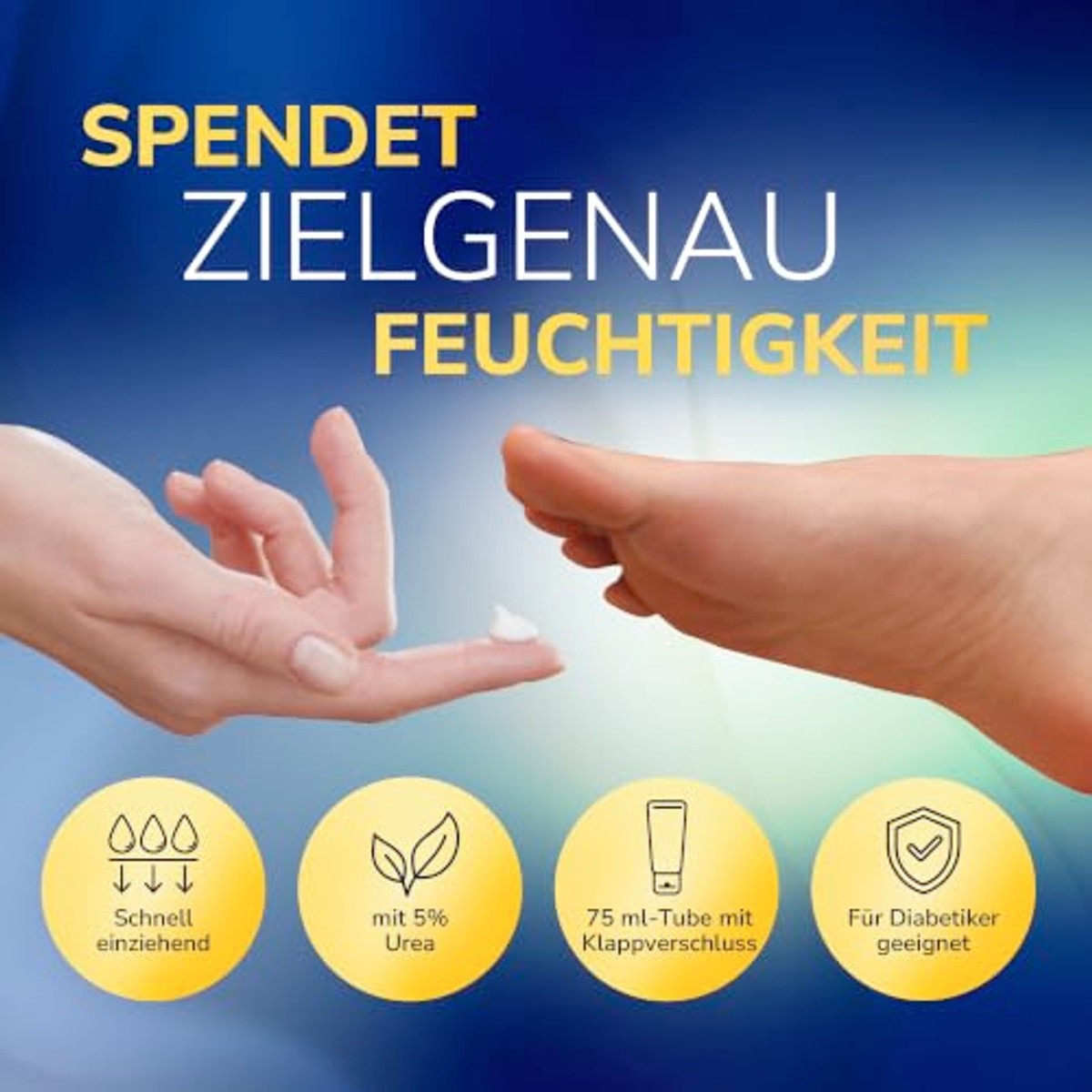 Dr. Scholl's Rijke Voet- en Nagelcrème 3 x 75 ml - Voordeelverpakking