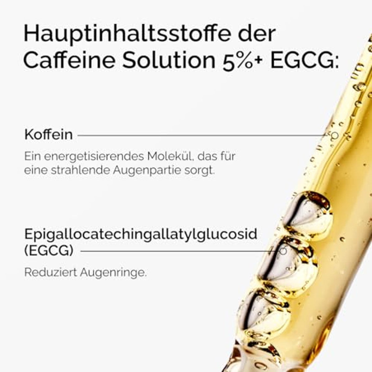 The Ordinary CafFeinSolution 5% + EGCG, oogserum tegen donkere kringen en vermoeide ogen, 30 ml