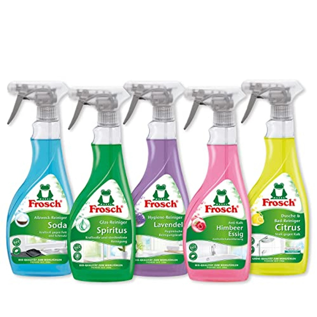 FROSCH Anti-kalkreiniger framboos-azijn 3 x 0,5 l - Voordeelverpakking