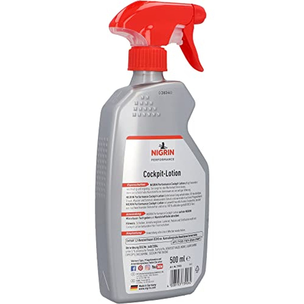 NIGRIN Performance Cockpit-lotion 500 ml – NIGRIN