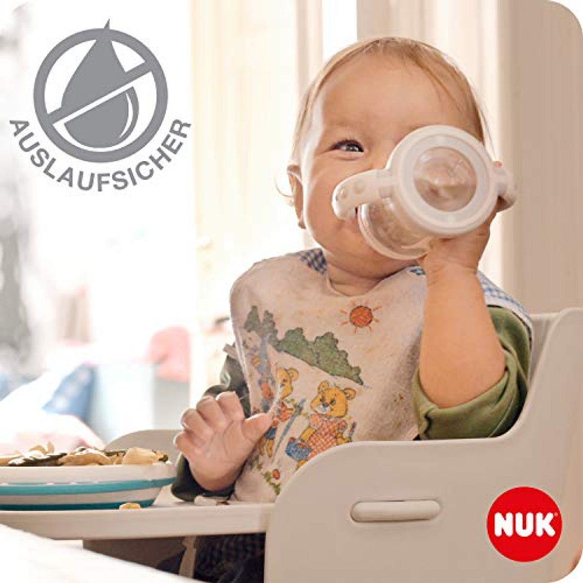 NUK First Choice Drinkbeker 6-18 maanden 3 x 150 ml - Voordeelverpakking