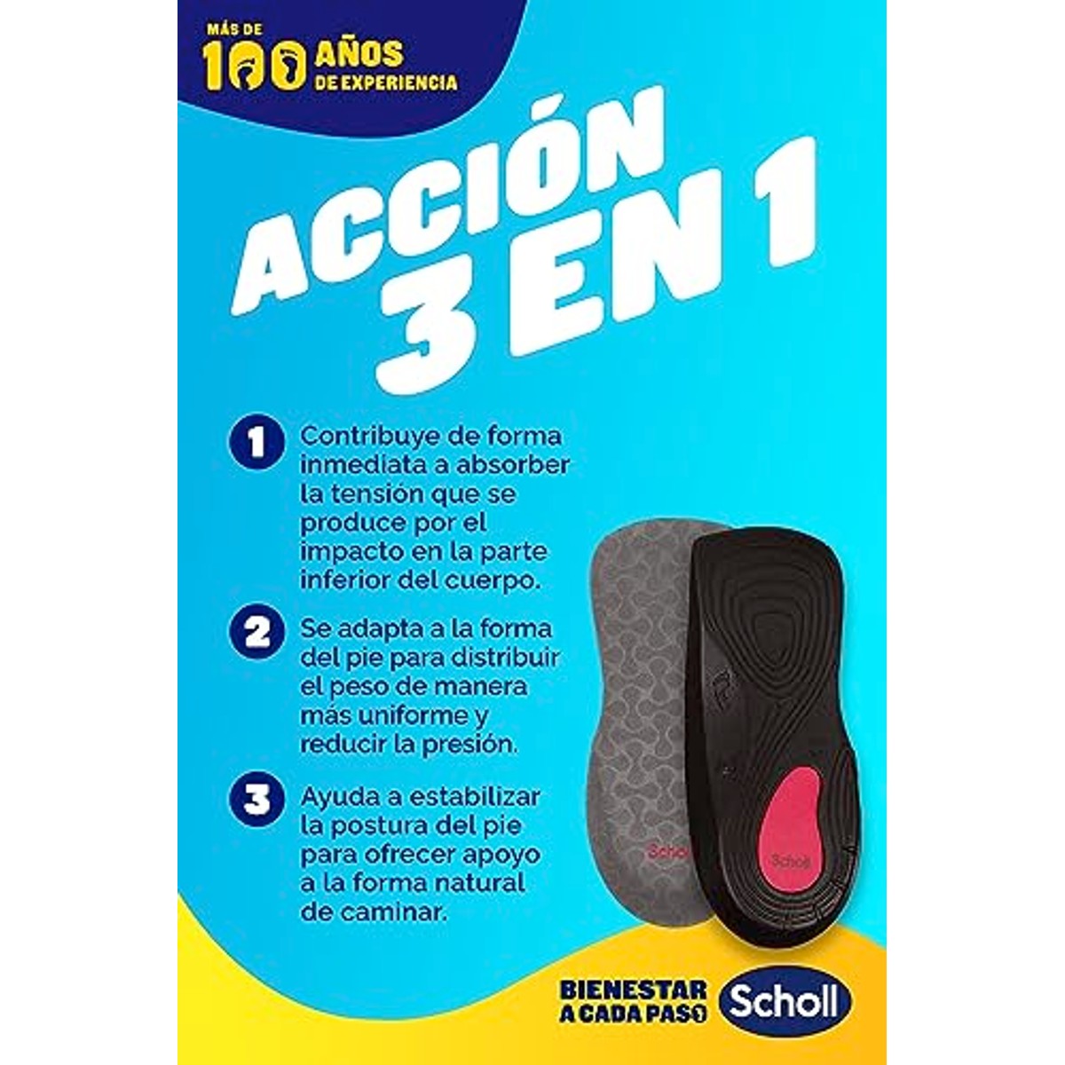 Dr. Scholl's In-Balance Knie/Hak Inlegzolen T/L - 2 stuks – Dr. Scholl's