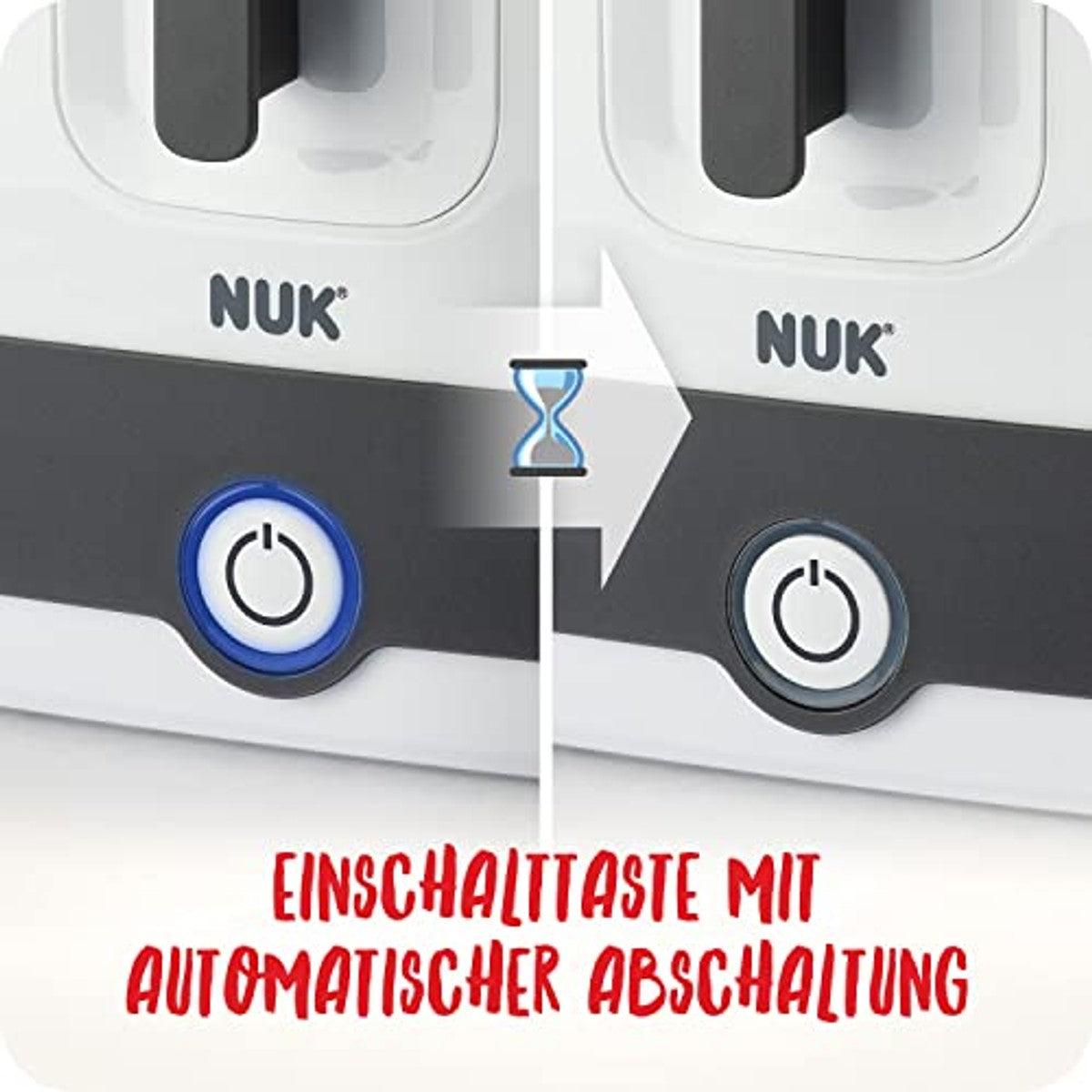 NUK Vario Express Stoom-sterilisator wit - 6-pack – foto 6