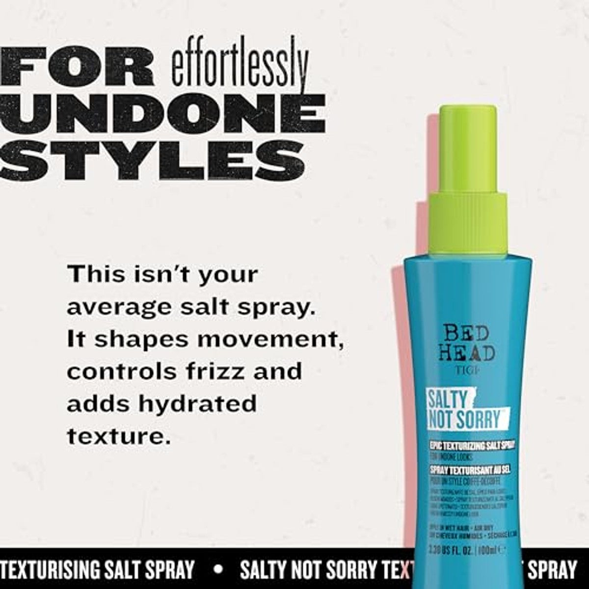 TIGI Bed Head Salty Not Sorry Textuurzoutspray 100 ml - 6-pack