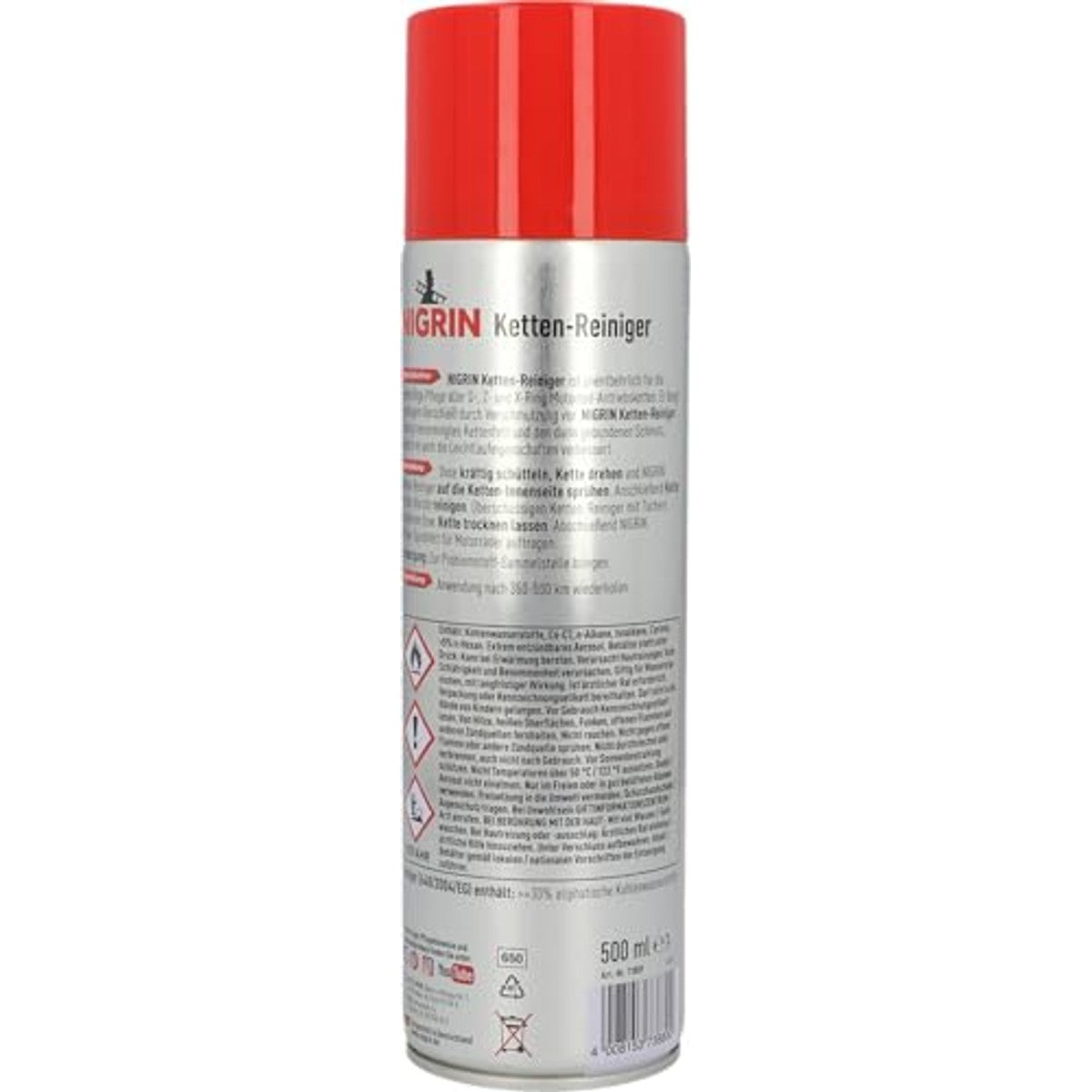 NIGRIN 73889 kettingreiniger 6 x 500 ml - Voordeelverpakking