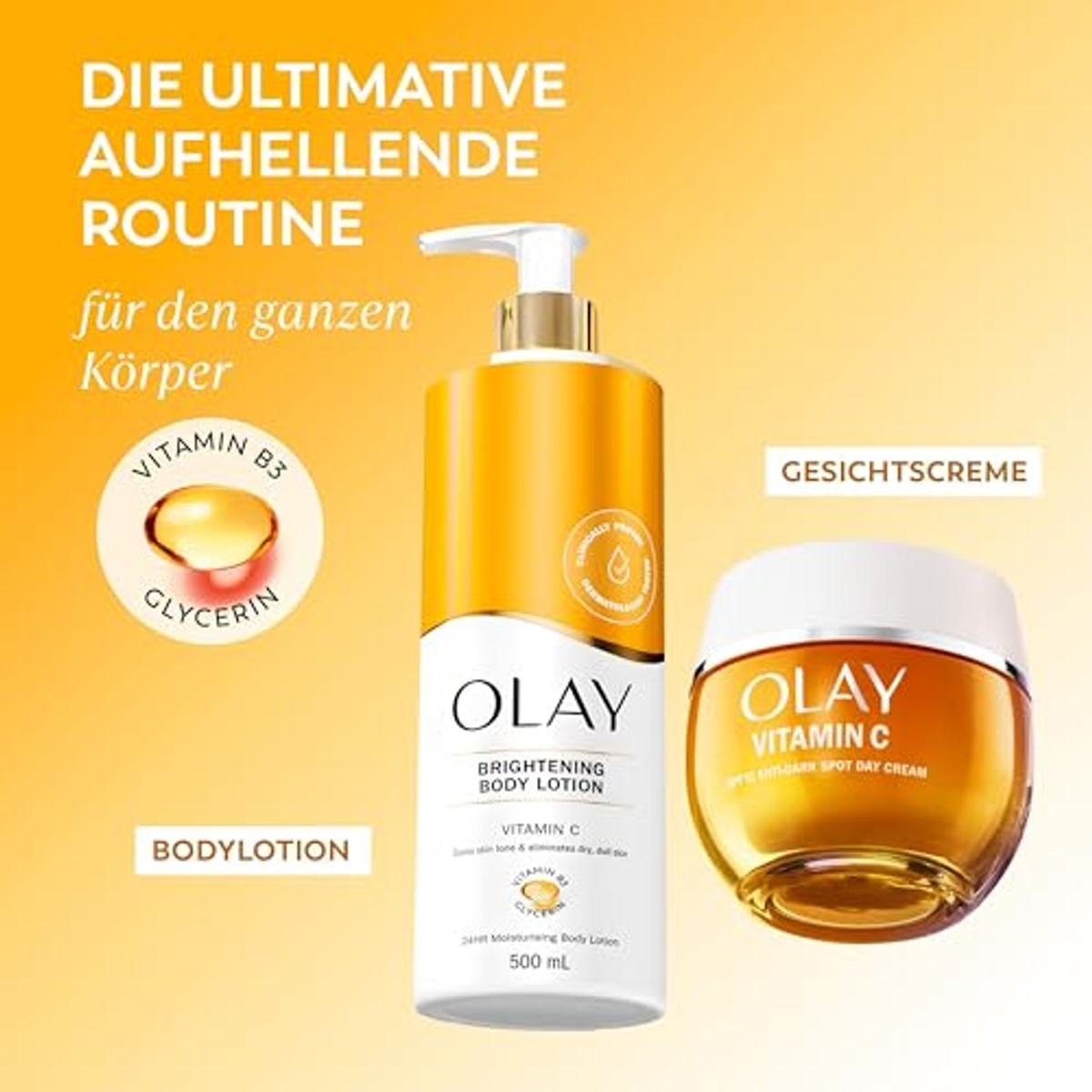 Olay Vitamine C Brightening Body Lotion 500 ml – Olay