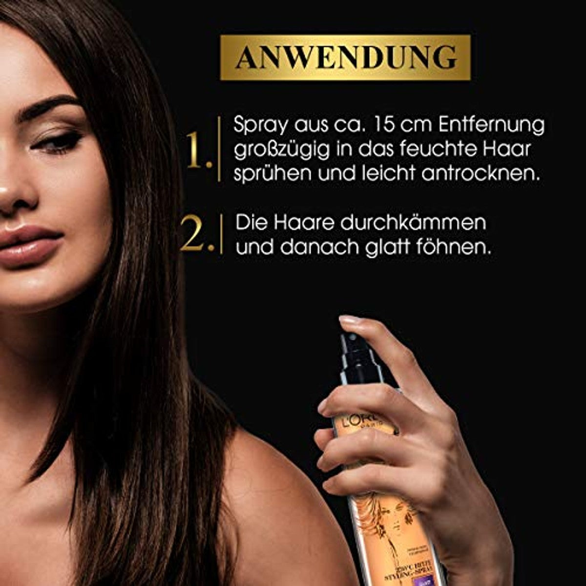 L'Oréal Paris Elnett Warmte-styling-spray 6 x 170 ml - Voordeelverpakking