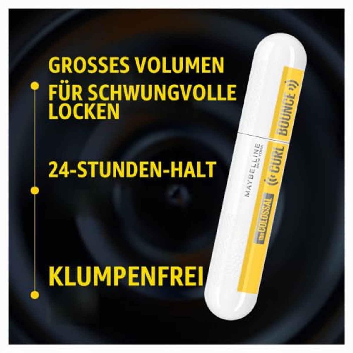 MAYBELLINE Colossal Curl Bounce Mascara zeer zwart 10 ml – 3 stuks