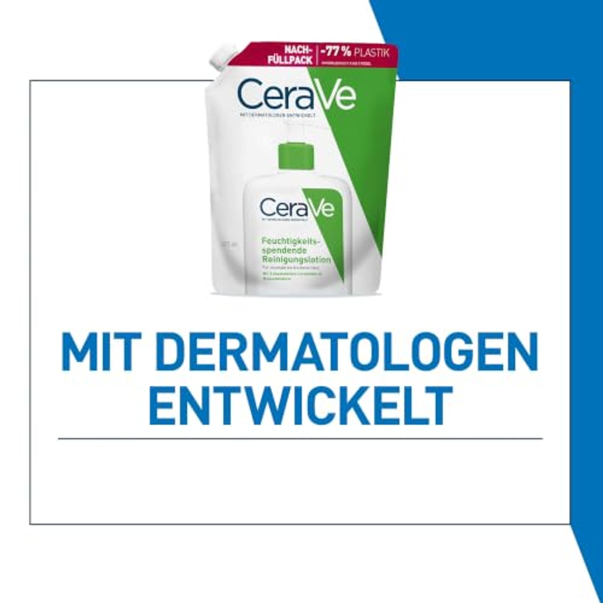 CeraVe Hydraterend Reinigend Navulzakje voor Gezicht en Lichaam 473 ml - 6-pack