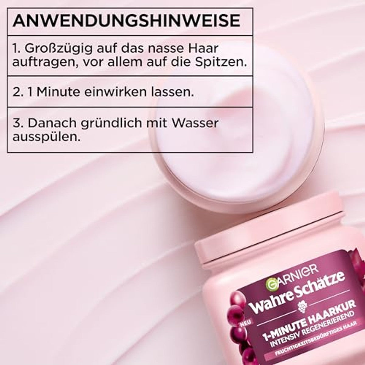 Garnier Echte schatten 1-minuut haarkuur 3 x 340 ml - Voordeelverpakking