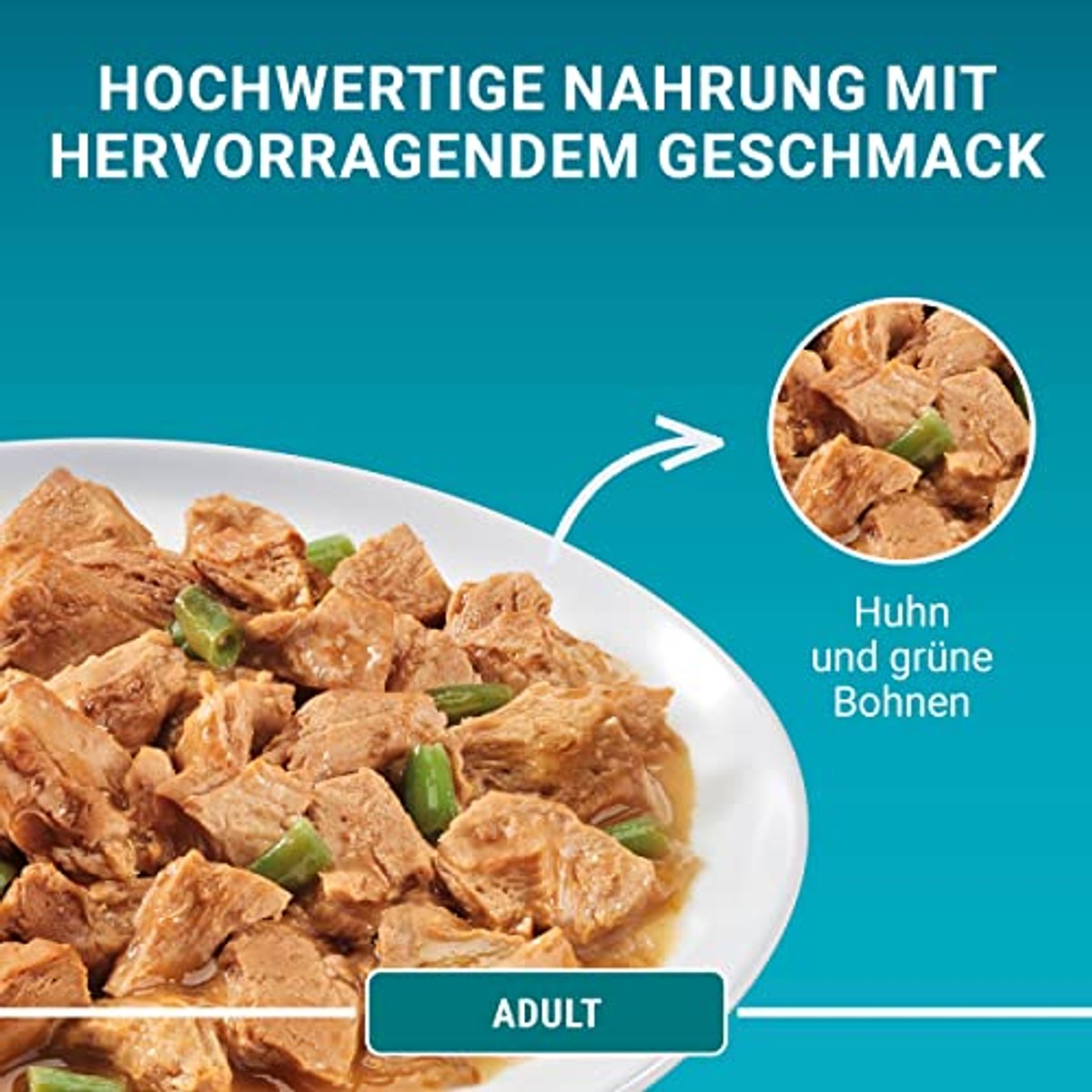 Purina One Volwassene natvoer kattenvoer kip 26 x 85 g - 6-pack