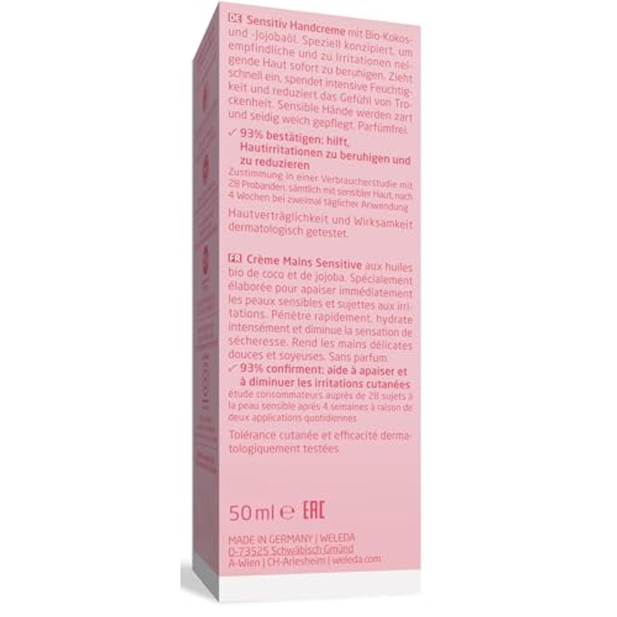 Weleda Sensitiv Handcrème 50 ml