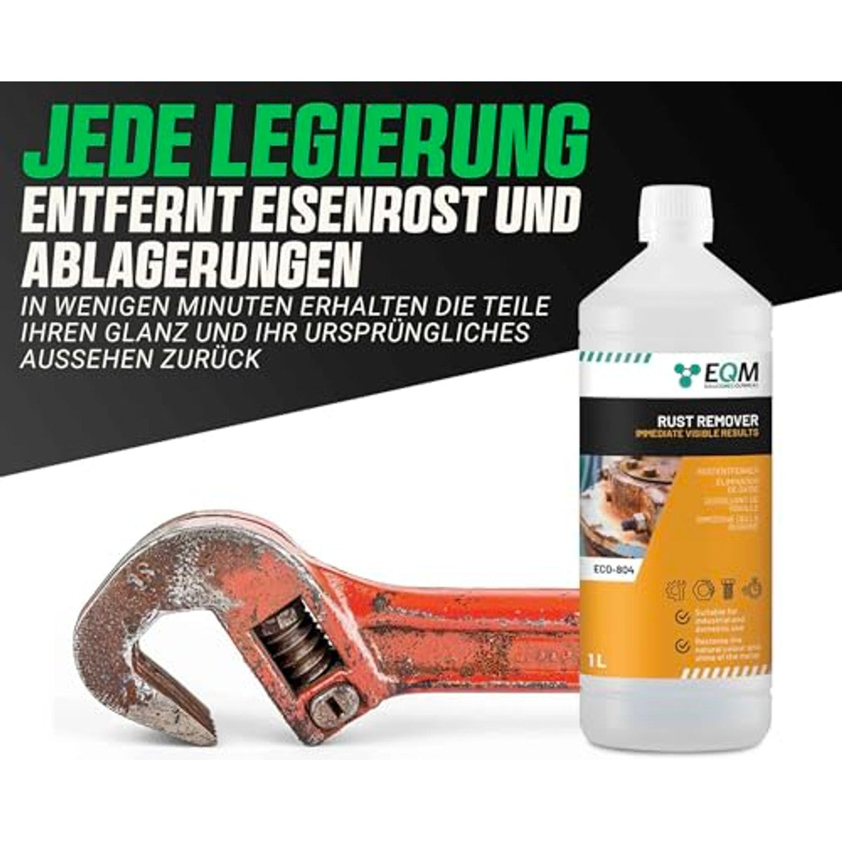 EQM ECO-804 Professionele roestverwijderaar 1 l – Chemical Ecosolutions