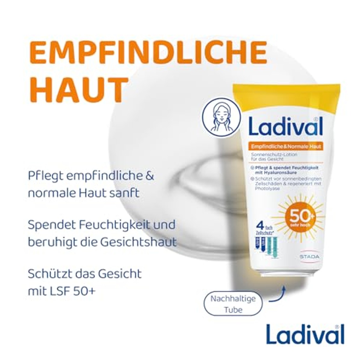 Ladival Gevoelige en normale huid zonnebrandlotion SPF 50+ 50 ml – Ladival