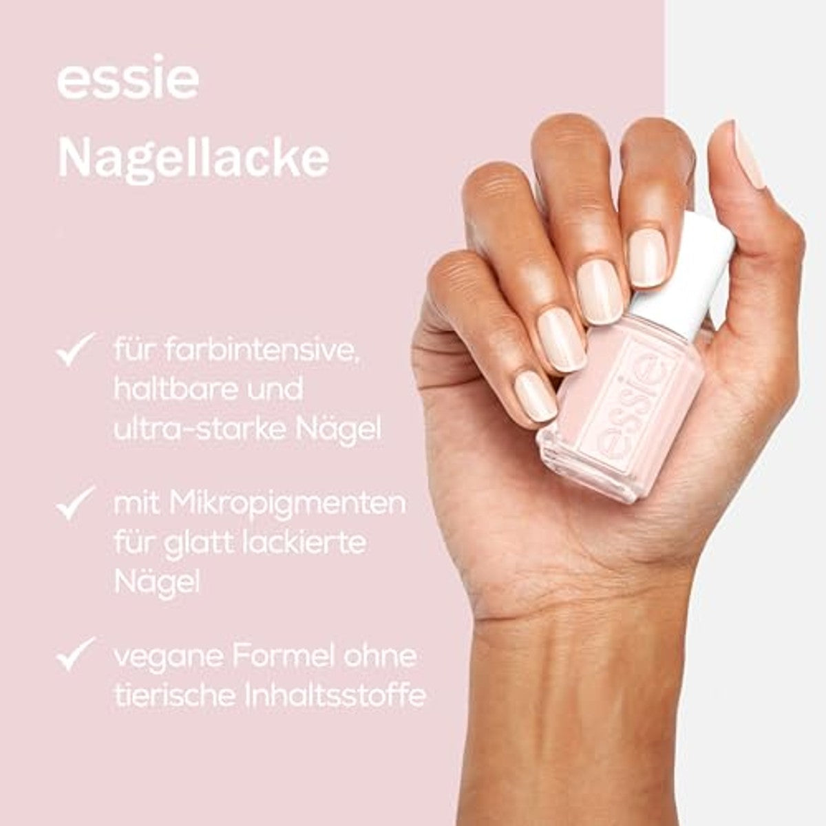 essie Nailart-set French manicure nr. 01 blanc & nr. 13 mademoiselle 6 stuks