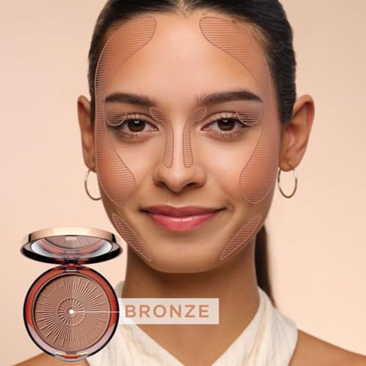 Artdeco Bronzing Powder Compact bronzer poeder 1 x 10 g - 3-pack – foto 6