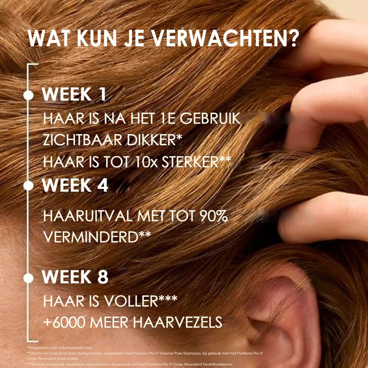 Pantene Grow Abundant Anti-haaruitval shampoo 3 x 290 ml - Voordeelverpakking – foto 6