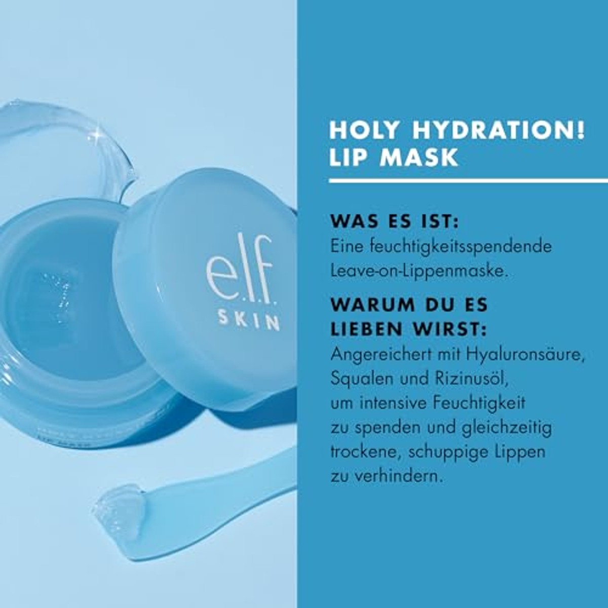 e.l.f. Holy Hydration! Lip Mask - 3 stuks