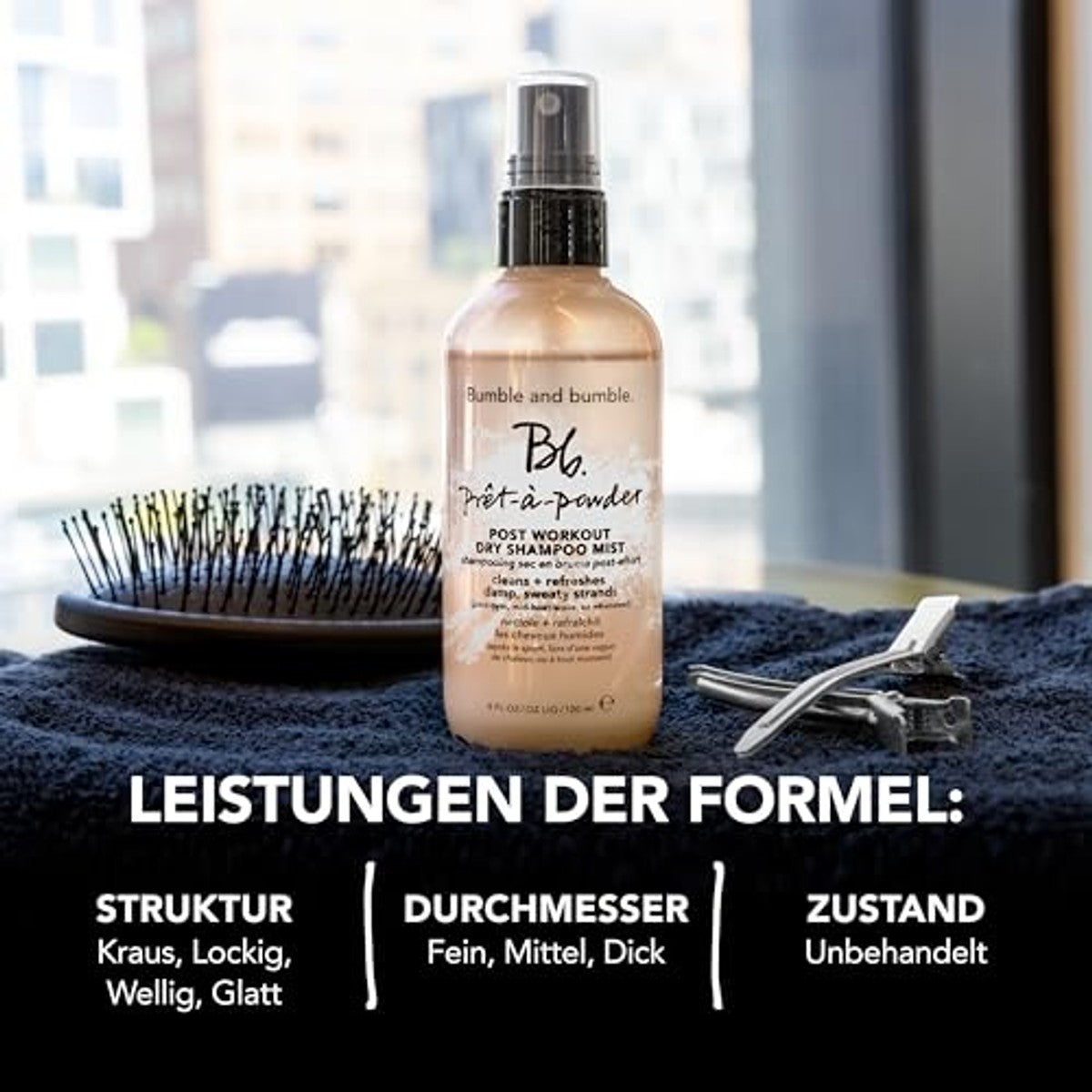Bumble and bumble Prêt-à-Powder Post Workout Droogshampoo 45 ml - 3-pack