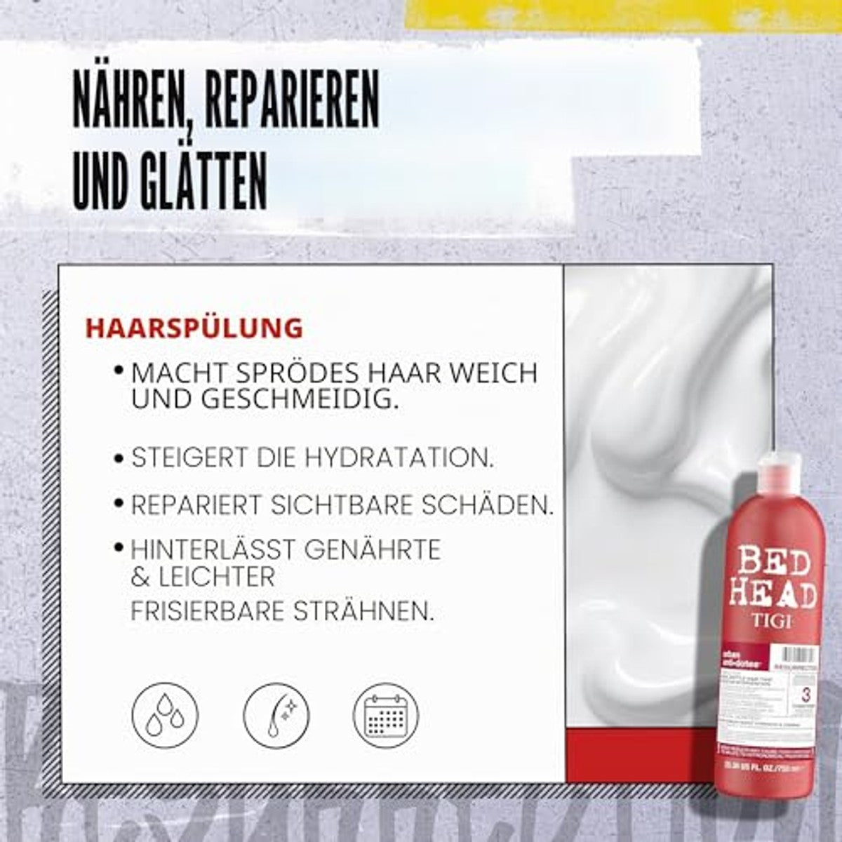 Bed Head by TIGI Resurrection Conditioner, 750 ml – TIGI