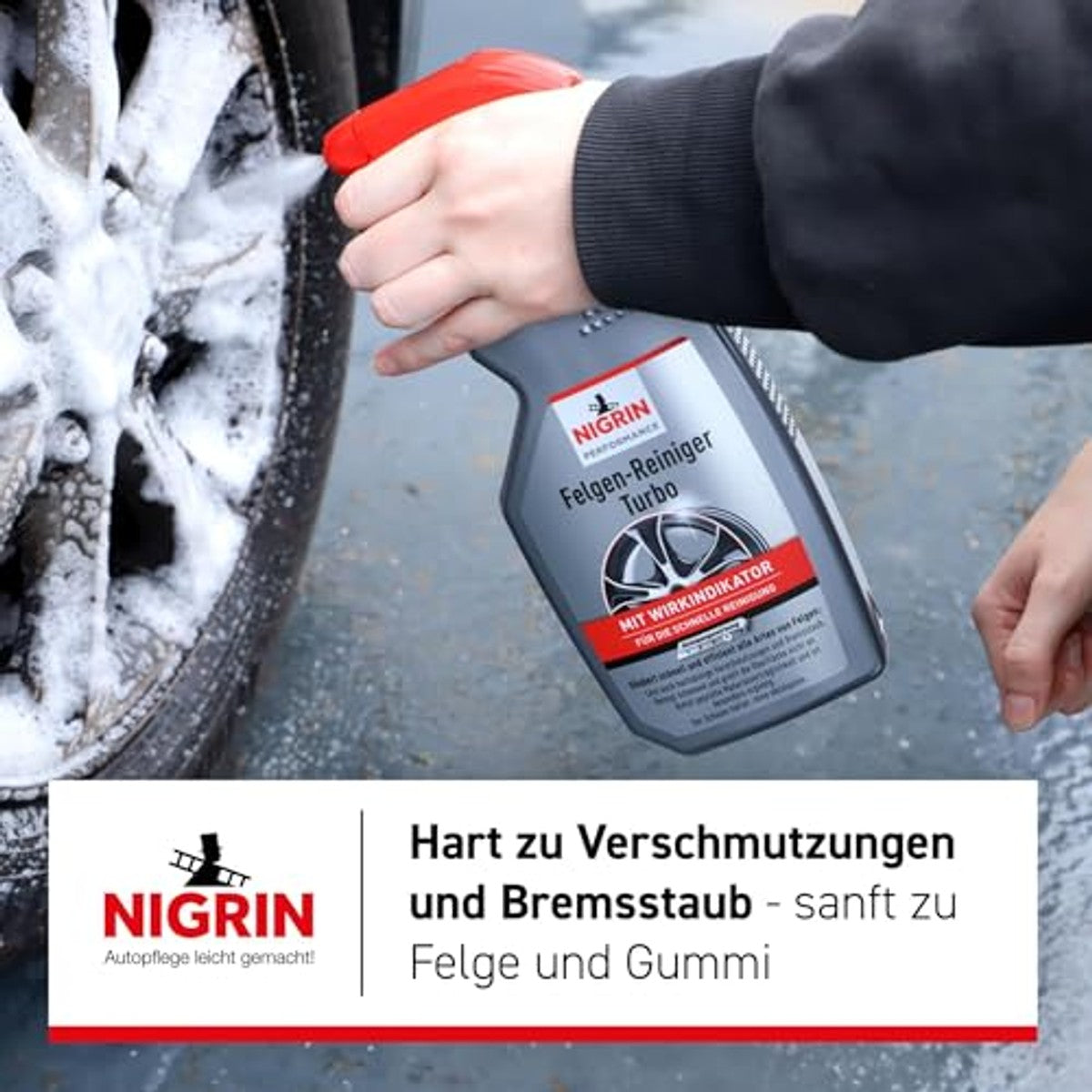 NIGRIN Turbo Velgenreiniger dubbelpak 2 x 500 ml – foto 6