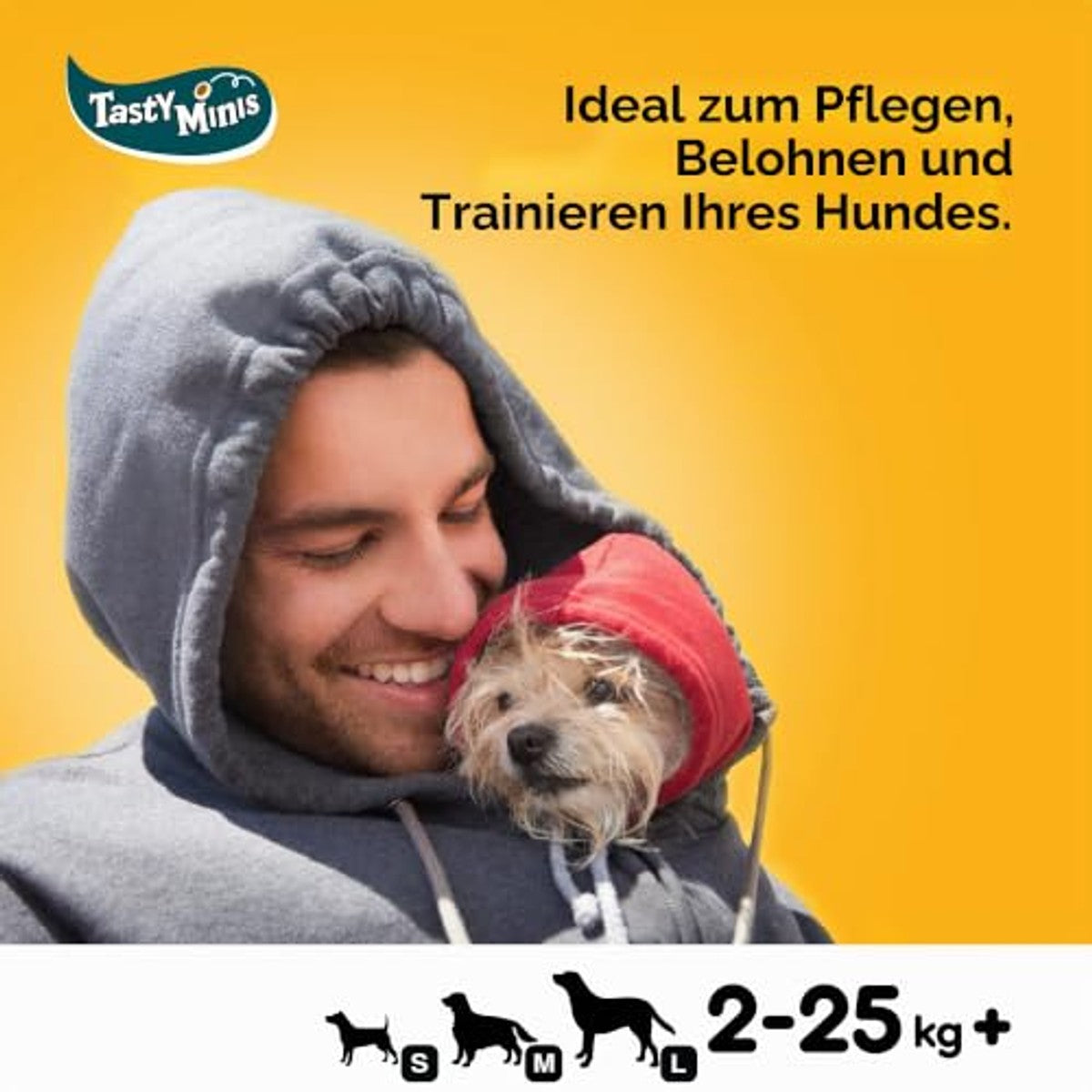 Pedigree Snack heerlijke mini om je hond-flavour-kip en eend op te voeden (6 x 130 g pack) – Pedigree