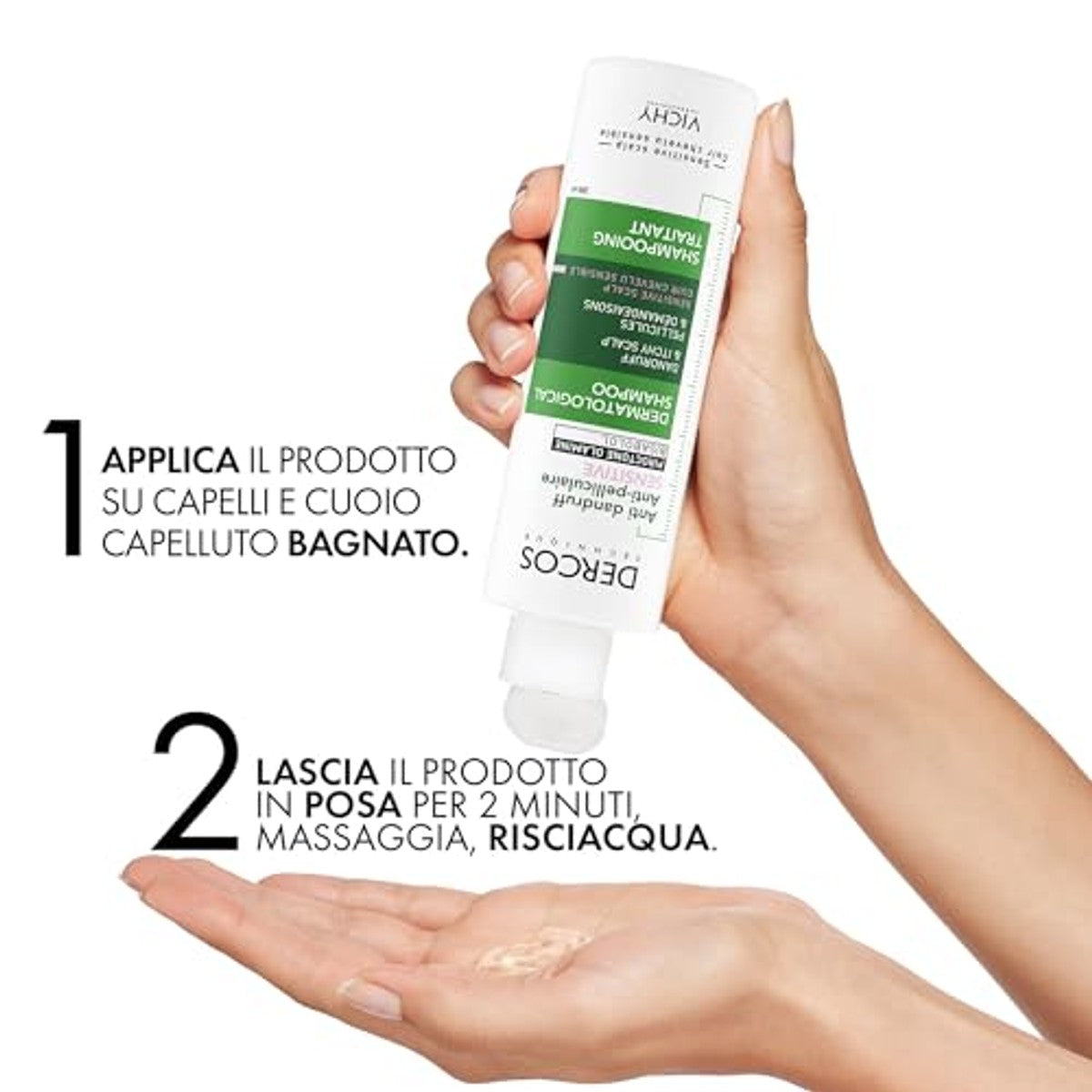 Vichy Dercos Sensitive Shampoo, 200 ml