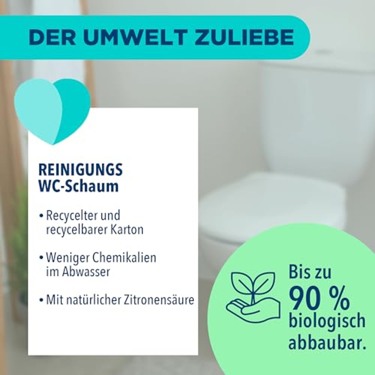 Dr. Beckmann Actieve kool wc-schuim 3 x 100 g – Dr. Beckmann