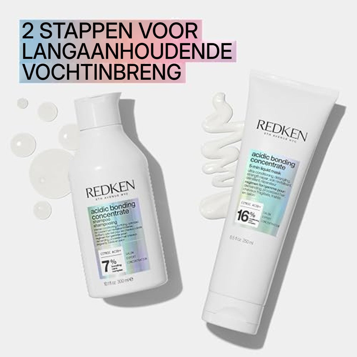 Redken Acidic Bonding Concentrate 5 Haarmasker met Citroenzuur 250 ml - 3-pack – foto 6