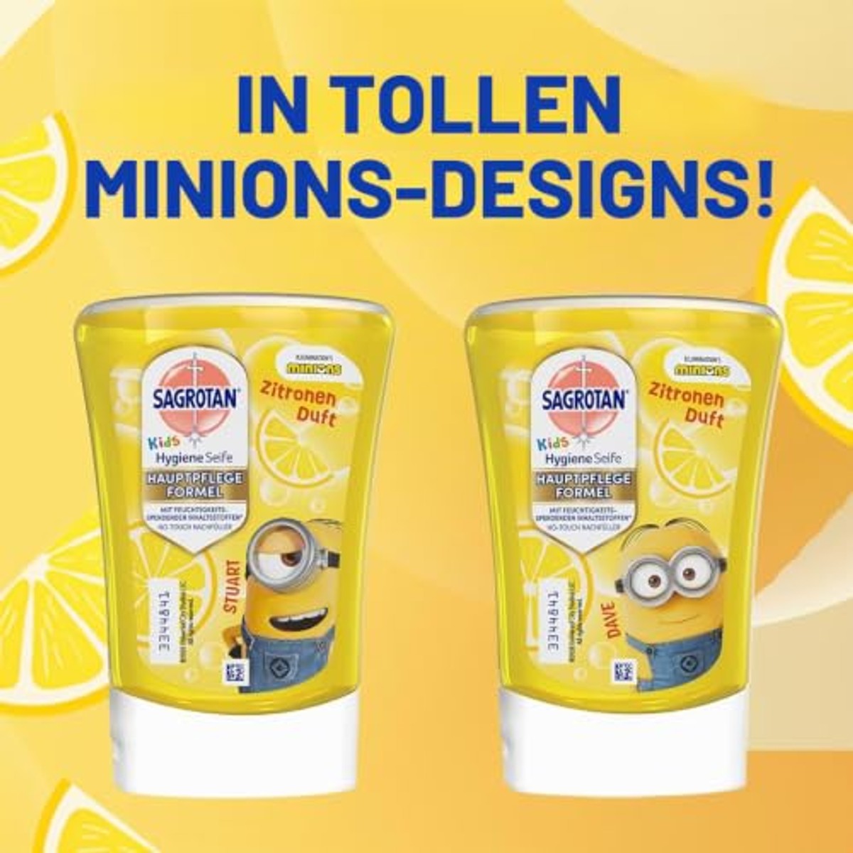 Sagrotan Kids No-Touch navulling citroen Minions 5 x 250 ml - 3-pack