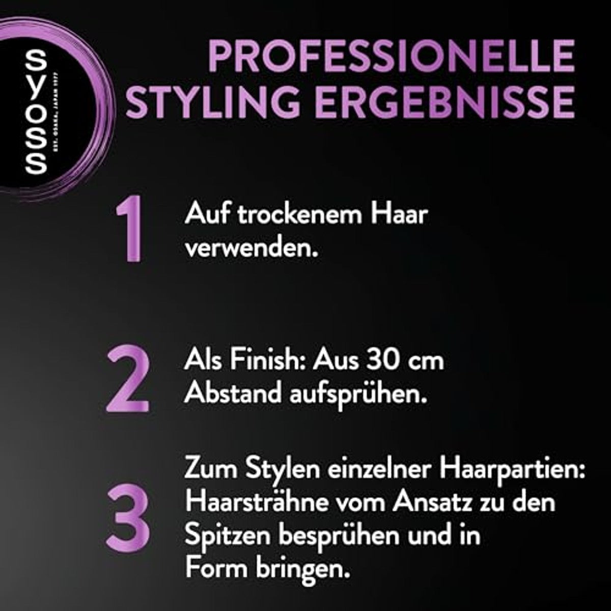 Syoss Fullness Haarspray houdgraad 3 (6 x 400 ml) – Syoss