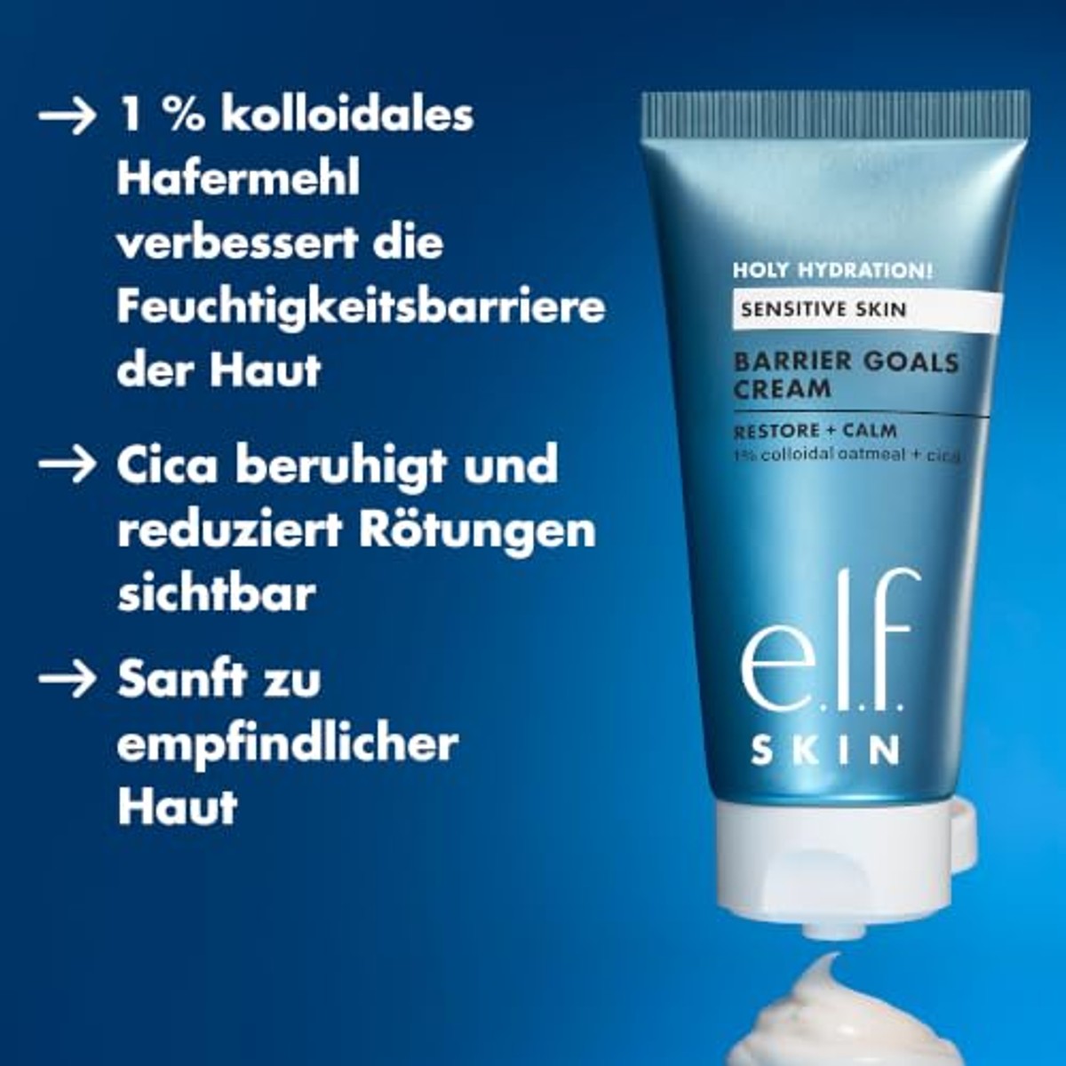 e.l.f. Skin Holy Hydration! Barrier Goals Cream Mini - 3 stuks