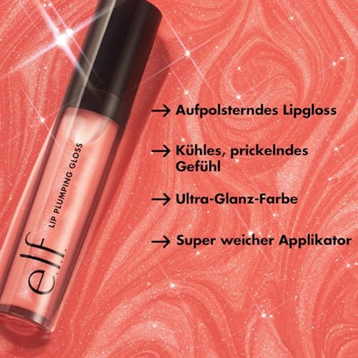 e.l.f. Lip Plumping Gloss Sweet Talker - 0 stuks - 3 stuks