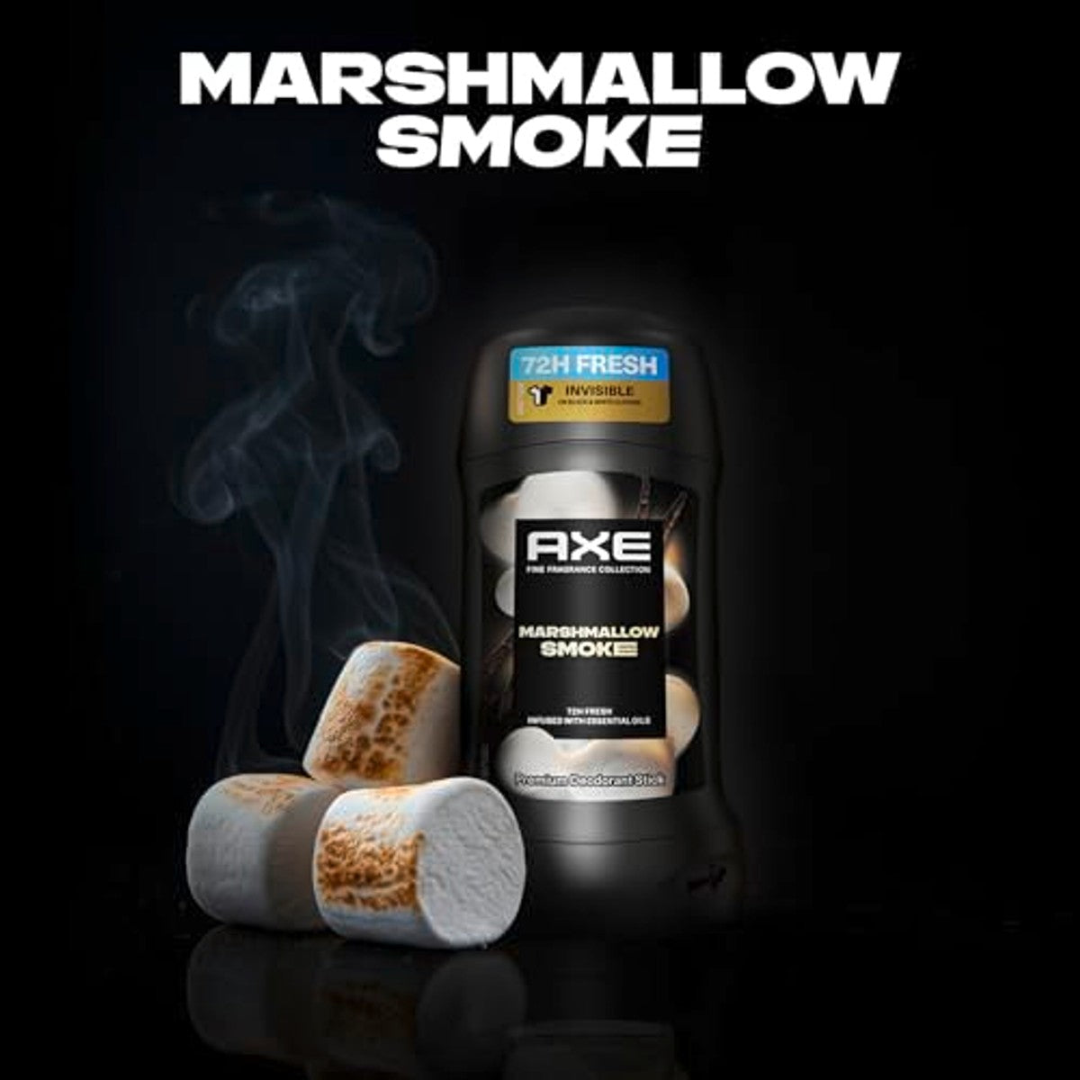 Axe Premium deostick Marshmallow Smoke FIFA 3 x 50 ml - Voordeelverpakking