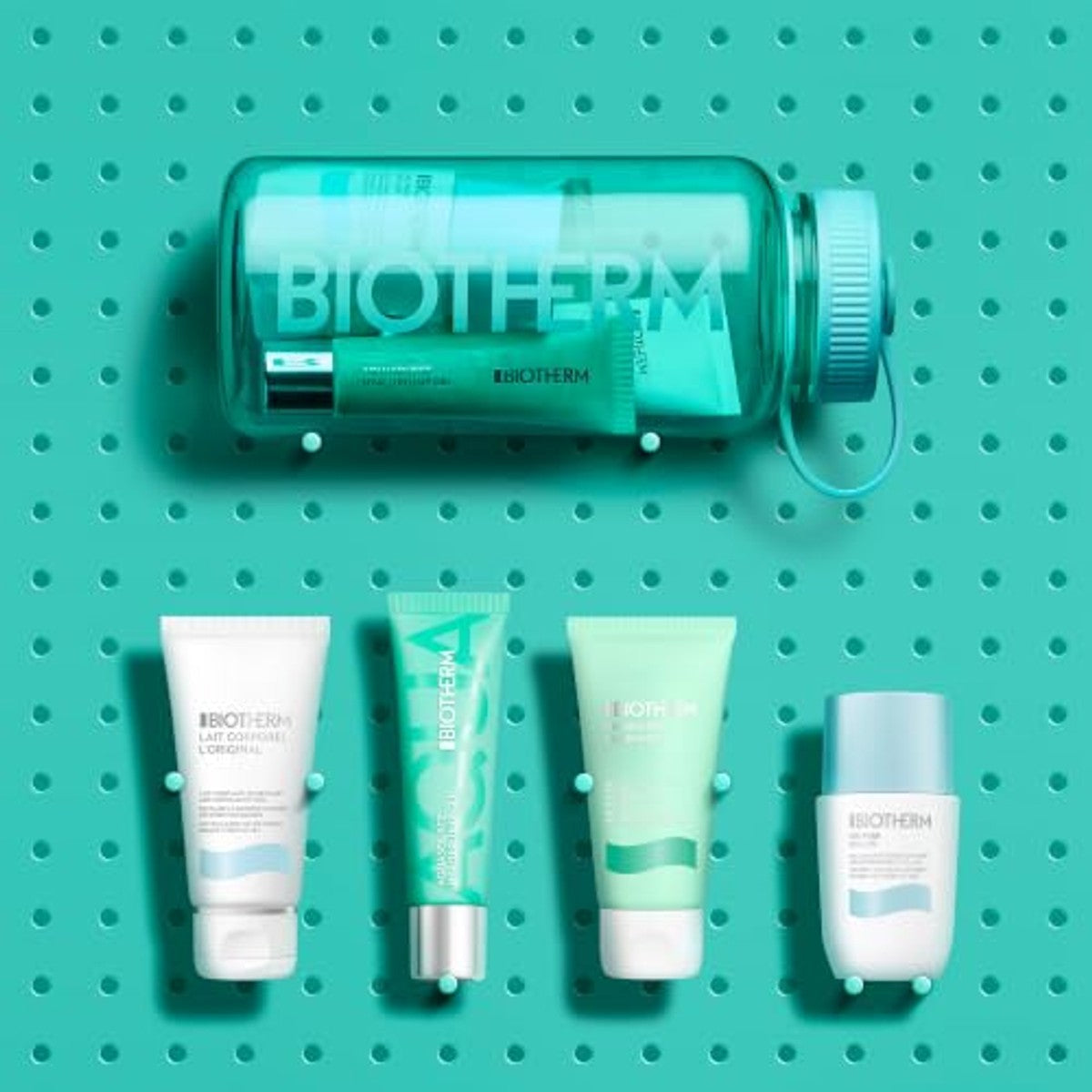 Biotherm Aqua Drop-Set Grün Verfrissende Reisset voor de Normale Huid Reisformaat - 3-pack