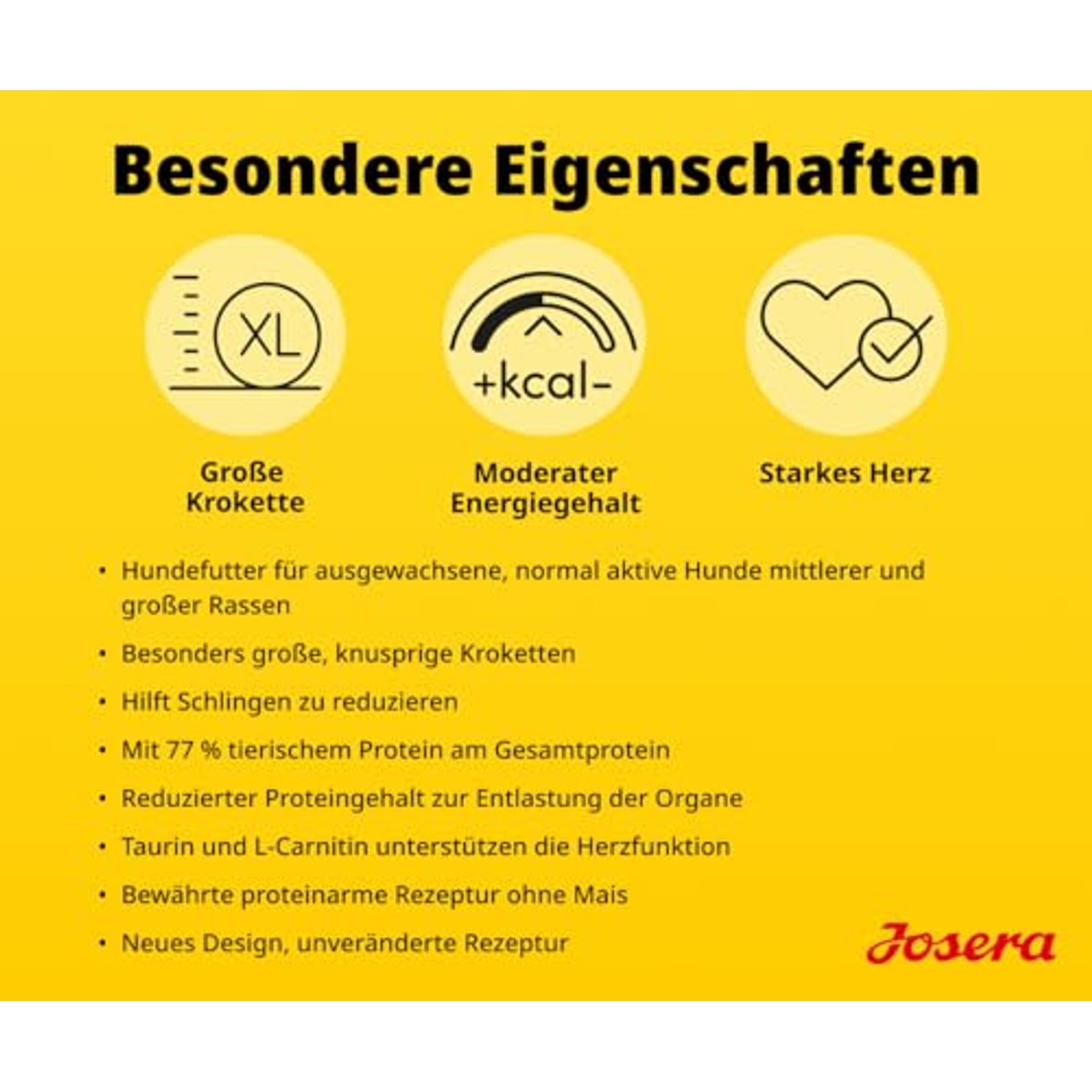 JOSERA Optiness Droogvoer voor volwassen grote honden (12,5 kg) – Josera