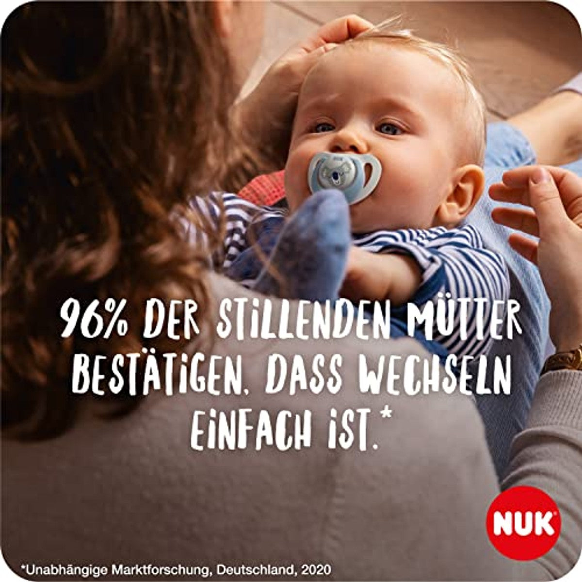 NUK Star Baby Day & Night fopspeen Siliconen Blue Koala 2-delig - 6-pack