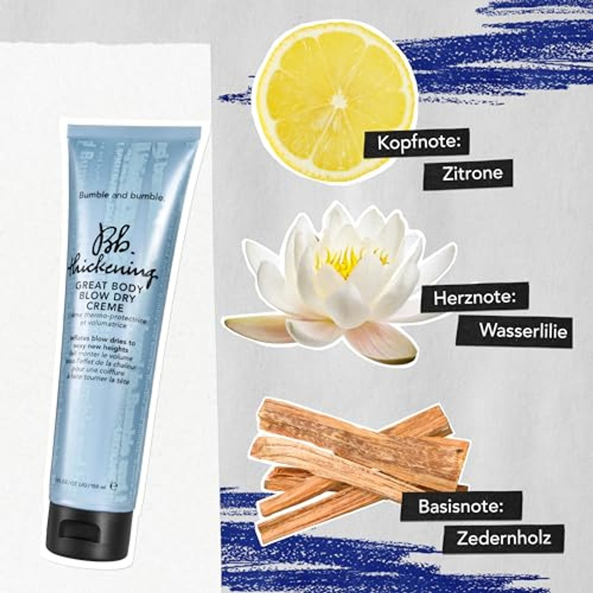 Bumble and bumble Thickening Great Body Blow Dry Föhncrème - 3-pack