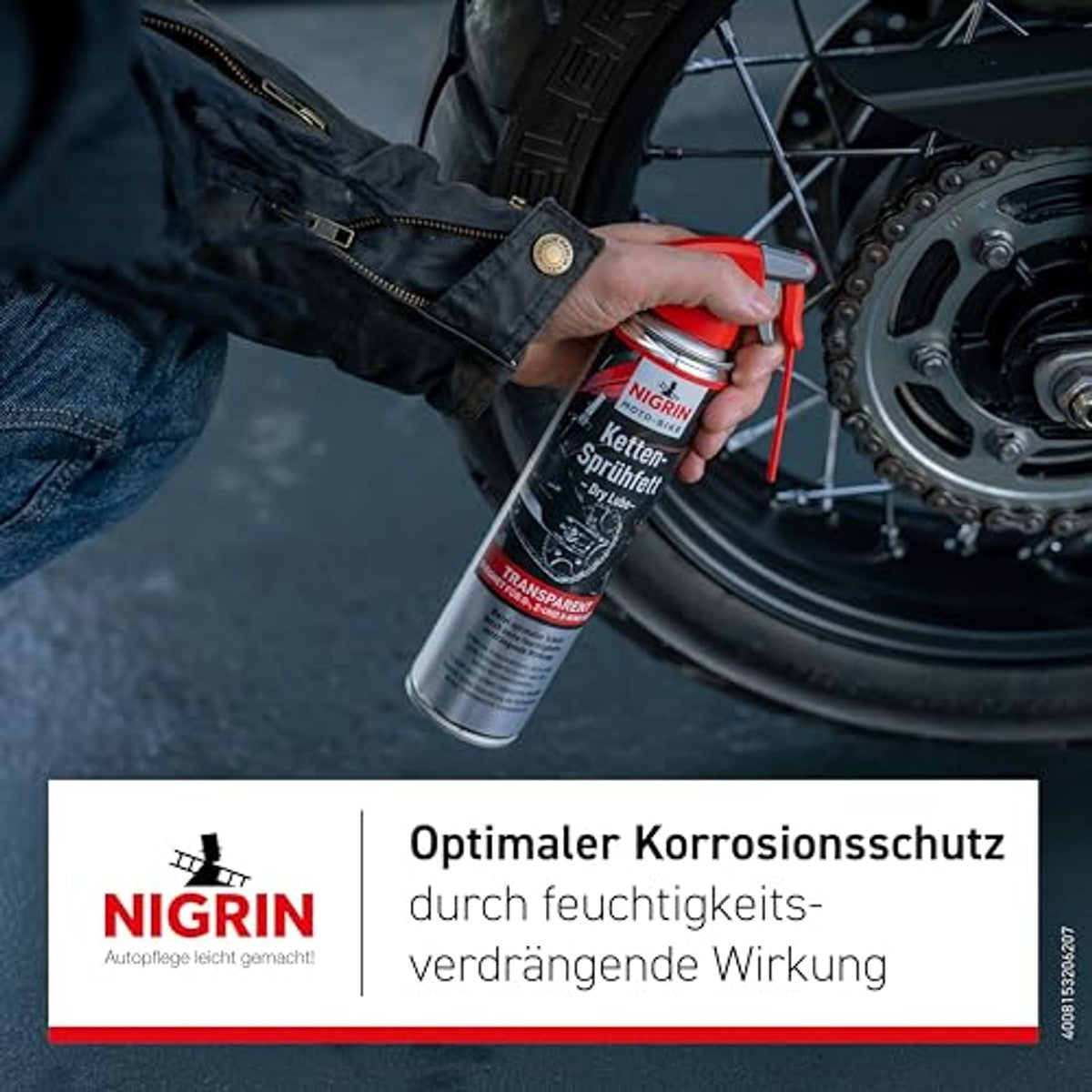NIGRIN MOTO-BIKE Dry Lube kettingspray 6 x 400 ml - Voordeelverpakking