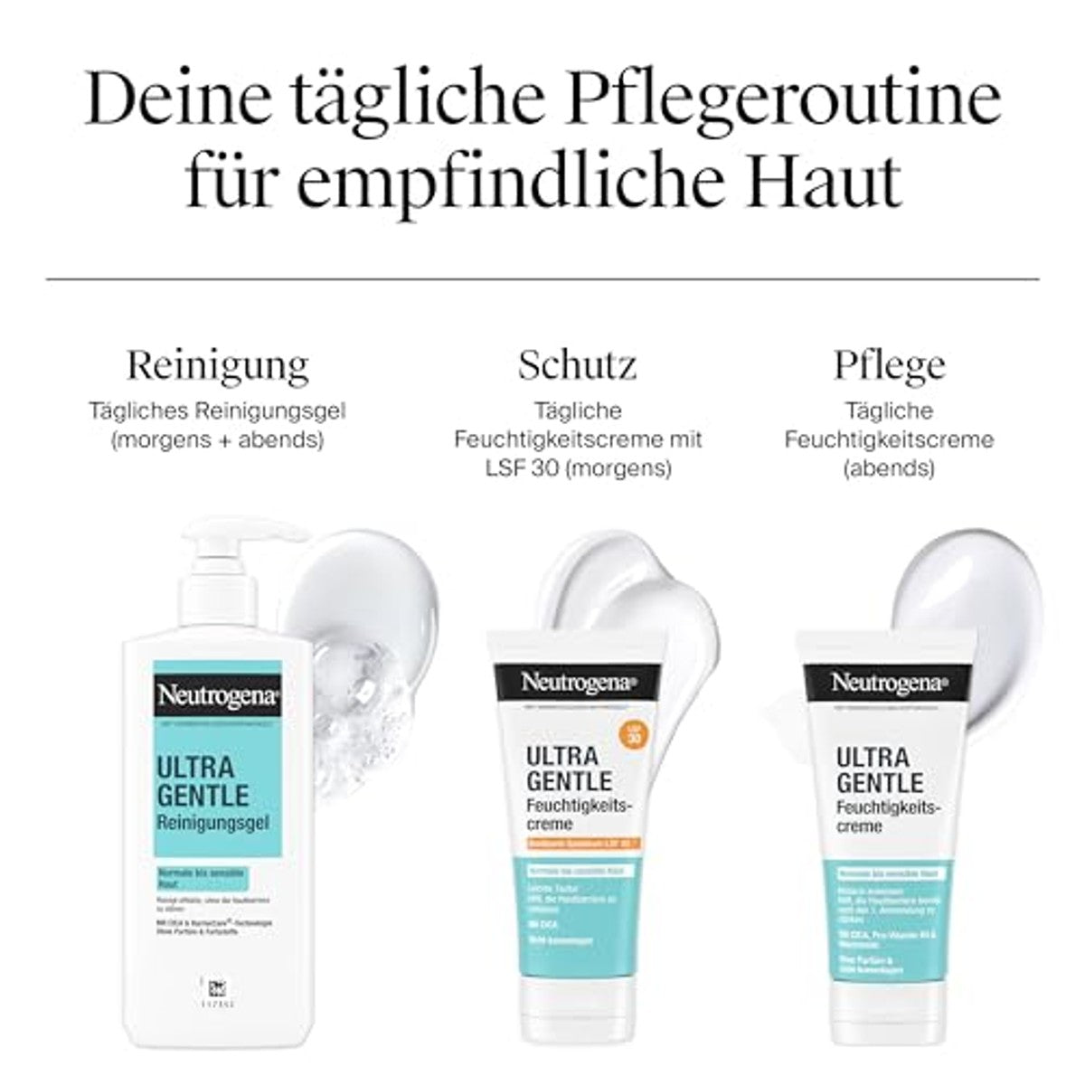 Neutrogena Ultra Gentle reinigingsgel 6 x 200 ml - Voordeelverpakking
