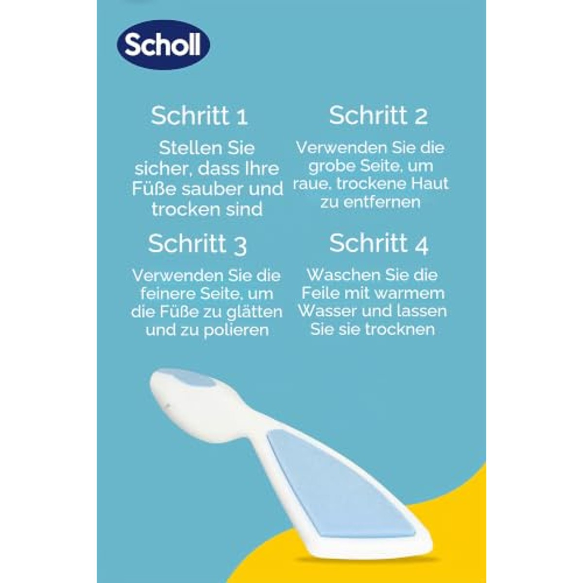 Dr. Scholl's Double-Action Voetvijl 1 bestand – Dr. Scholl's